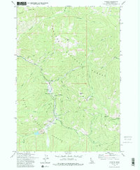 Stibnite 1973 topographic map thumbnail