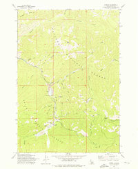 Stibnite 1973 topographic map thumbnail