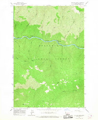 Stillman Point 1966 topographic map thumbnail