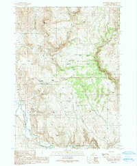 Stonehouse Creek 1990 topographic map thumbnail