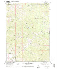 Stouts Mtn 1977 topographic map thumbnail