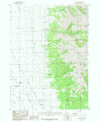 Strevell 1985 topographic map thumbnail