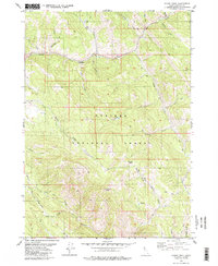 Stump Peak 1980 topographic map thumbnail