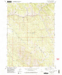 Stump Peak 1980 topographic map thumbnail