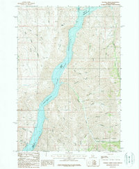 Sturgill Creek 1987 topographic map thumbnail