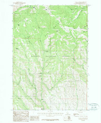 Sturgill Peak 1987 topographic map thumbnail