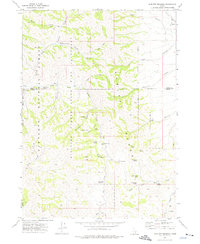 Sublett Troughs 1973 topographic map thumbnail