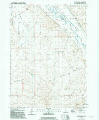 Sugar Valley 1992 topographic map thumbnail