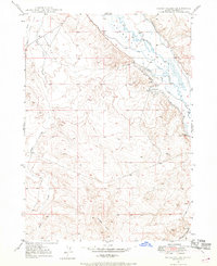 Sugar Valley 1947 topographic map thumbnail