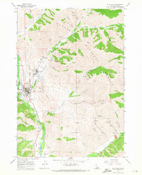 Sun Valley 1967 topographic map thumbnail