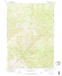 Sunset Mtn. 1972 topographic map thumbnail