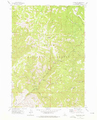 Sunset Mtn. 1972 topographic map thumbnail