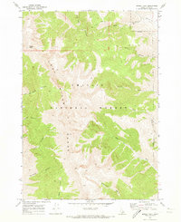 Sunset Peak 1969 topographic map preview