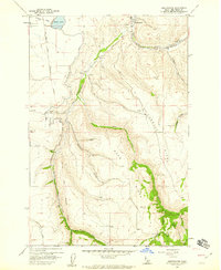 Sweetwater 1958 topographic map thumbnail