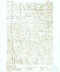 Swisher Mountain 1990 topographic map thumbnail