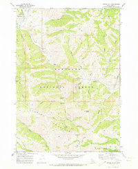 Sydney Butte 1970 topographic map thumbnail