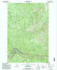 Syringa 1994 topographic map thumbnail