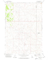 Taber NE 1973 topographic map thumbnail