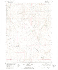 Table Butte 1980 topographic map thumbnail