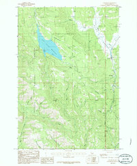 Tamarack 1986 topographic map thumbnail