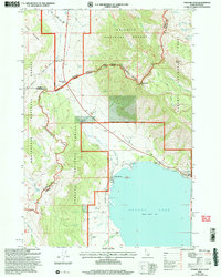 Targhee Peak 2000 topographic map thumbnail