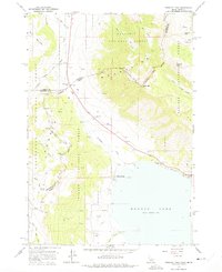 Targhee Peak 1964 topographic map thumbnail