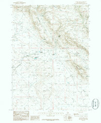 Teapot Dome 1986 topographic map thumbnail