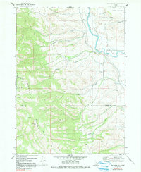 Thatcher Hill 1969 topographic map thumbnail