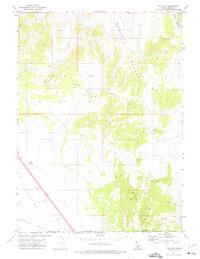 The Cove 1973 topographic map thumbnail