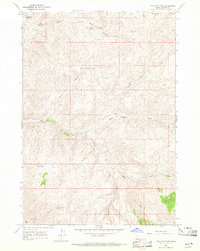 The Paint Pot 1967 topographic map thumbnail