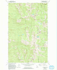 The Wigwams 1967 topographic map thumbnail