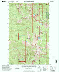 The Wigwams 1996 topographic map thumbnail