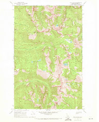 The Wigwams 1967 topographic map thumbnail