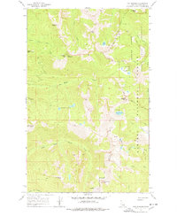 The Wigwams 1967 topographic map thumbnail