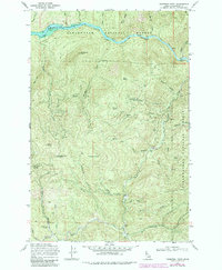 Thompson Point 1969 topographic map thumbnail