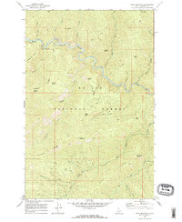 Thor Mountain 1969 topographic map thumbnail
