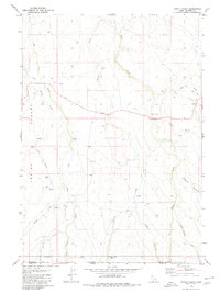 Three Creek 1979 topographic map thumbnail