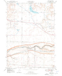 Ticeska 1948 topographic map preview