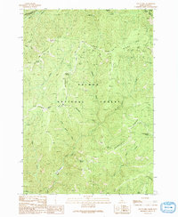 Tincup Hill 1991 topographic map thumbnail