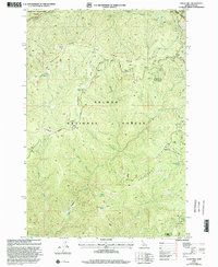 Tincup Hill 1998 topographic map thumbnail