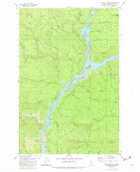 Township Butte 1981 topographic map thumbnail