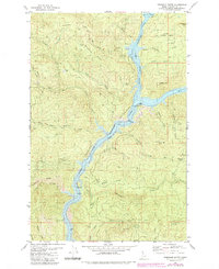 Township Butte 1981 topographic map thumbnail