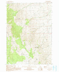 Toy Pass 1990 topographic map thumbnail
