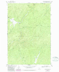 Trapper Creek 1978 topographic map thumbnail