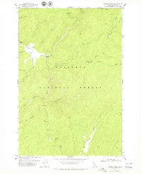 Trapper Creek 1978 topographic map thumbnail