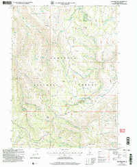 Trapper Peak 2001 topographic map thumbnail