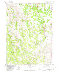 Trapper Peak 1979 topographic map thumbnail