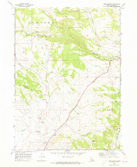 Treasureton 1969 topographic map thumbnail