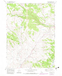 Treasureton 1969 topographic map thumbnail
