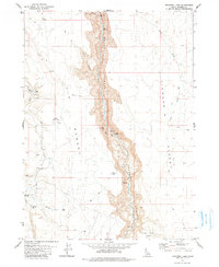 Triguero Lake 1979 topographic map thumbnail